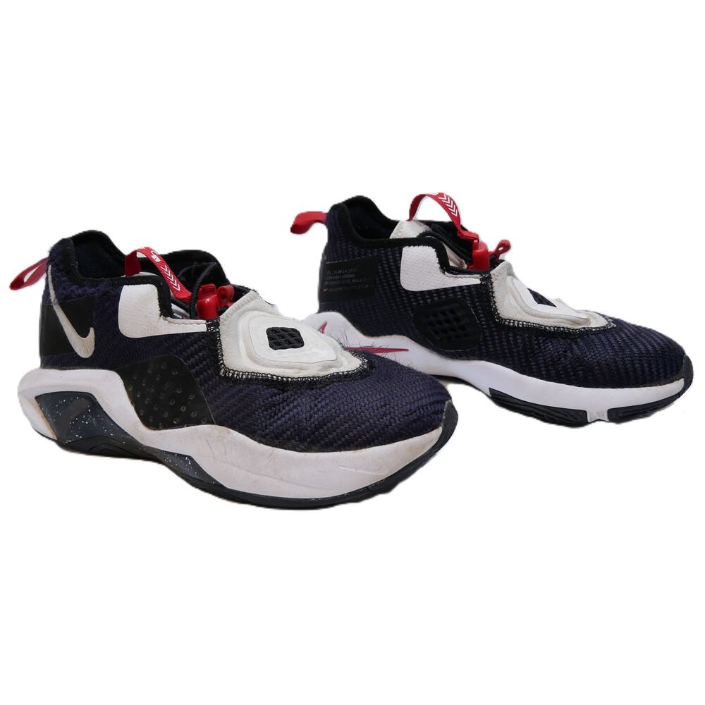 Nike Lebron Soldier XIV GS Shoes Sneakers Red Black CN8689-002 Youth Size 4.5